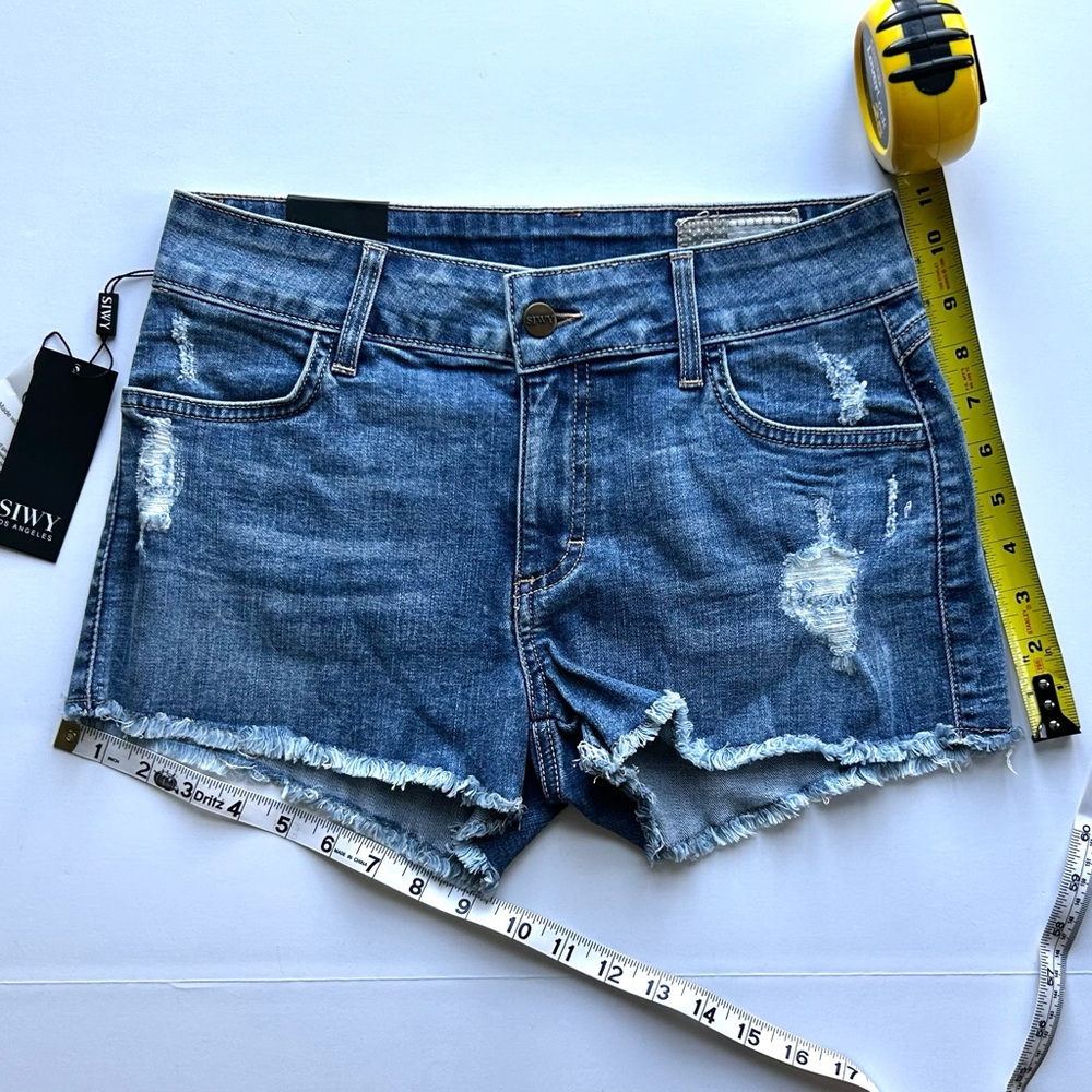 🌸NWT Women’s Siwy Jean Shorts. Size: 26 - Picture 10 of 11